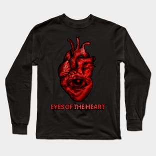 Eyes of the heart red Long Sleeve T-Shirt